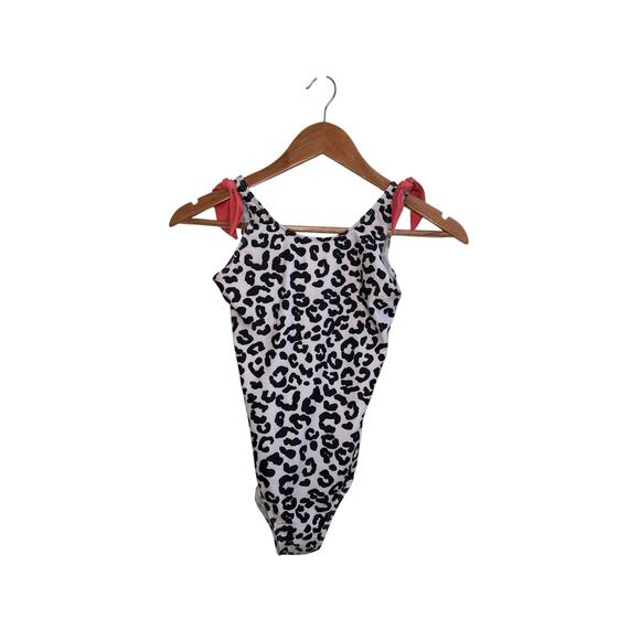 Girls Size 8 Leopard One-Piece Swimsuit | Rylee Faith Designs Boutique - Picture 7 of 7